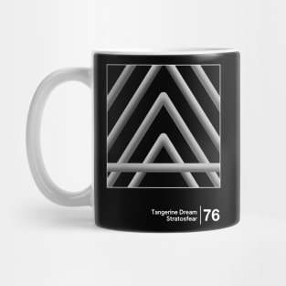 Tangerine Dream - Stratosfear / Minimal Style Graphic Design Mug